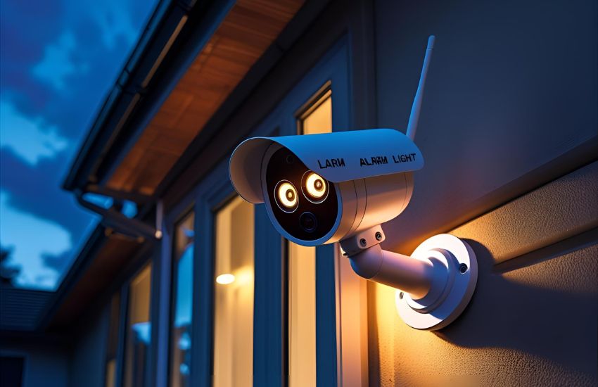 Advanced Security Camera Systems with Alarm Lights for Active Home Protection