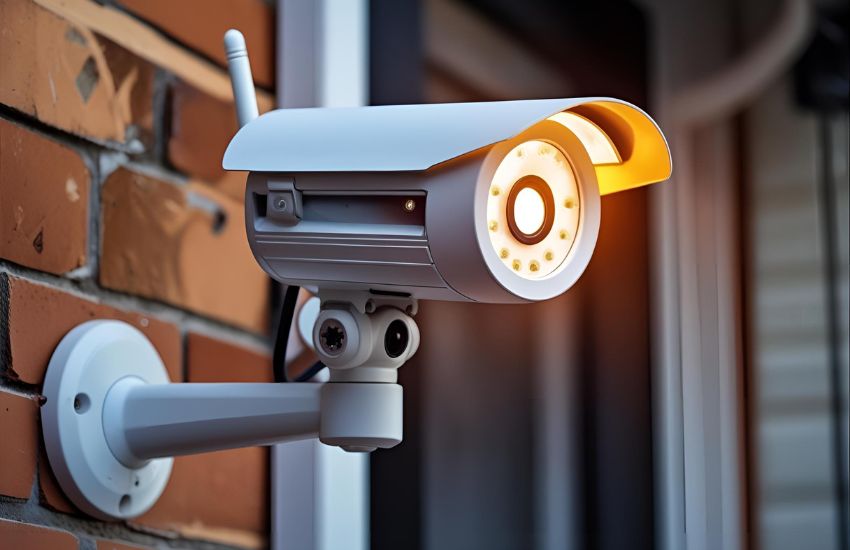 Enhancing Home Security with AI-Powered Floodlight Cameras and Night Vision