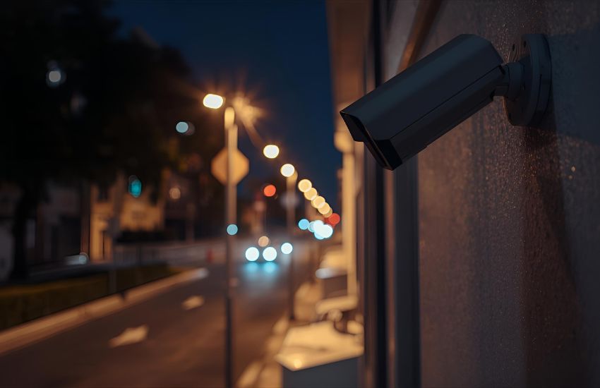 Reliable Security Camera System with DVR and Motion Sensor Integration