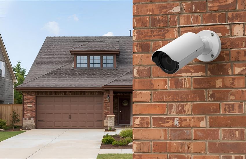 Monitor Your Property Anywhere Using 4 Camera Smart Security Solution