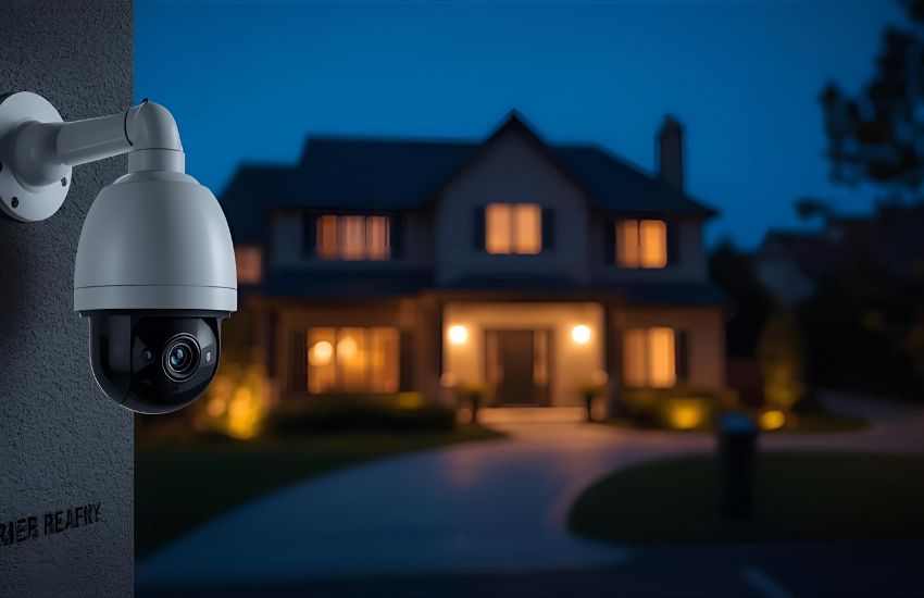 Protect Your Property with 4 Security Camera with Alarm Systems