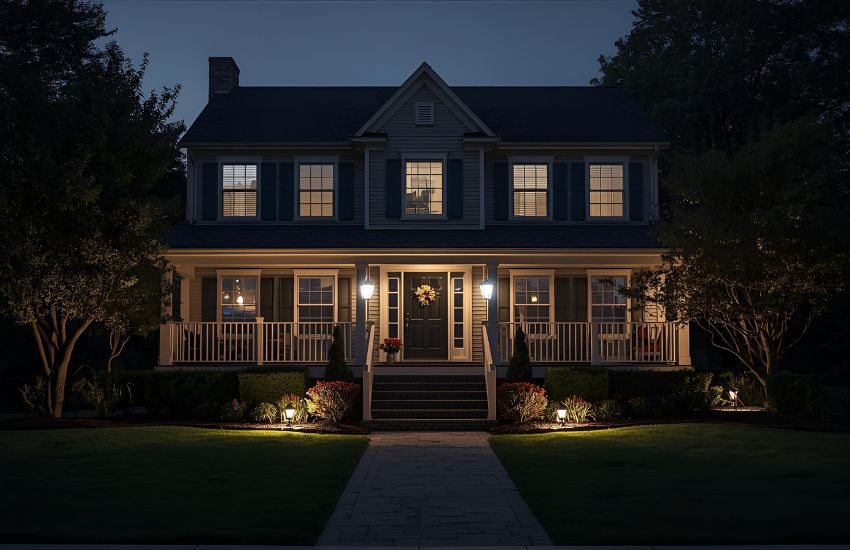 Enhance Home Surveillance with IR Night Vision and Security Light Solutions