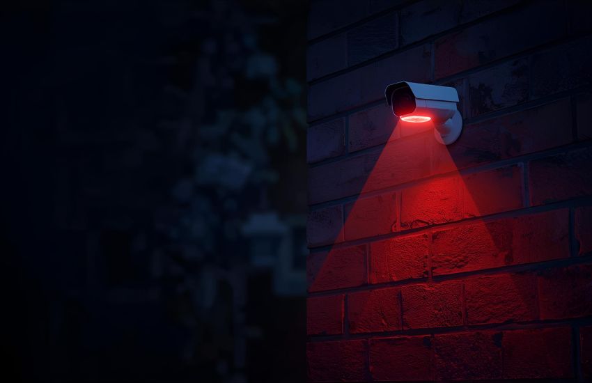 Enhance Protection with Security Camera with Siren and Flashing Alarm Light