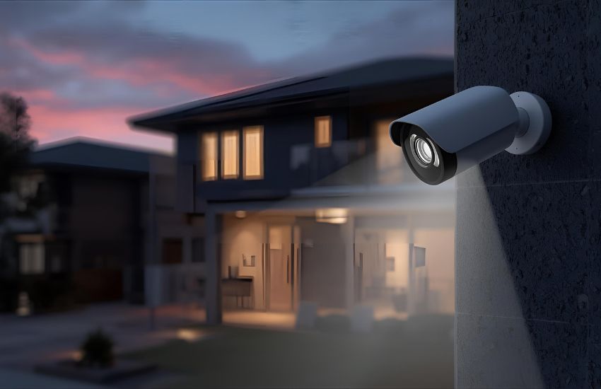 Reliable Protection with Active Deterrence Security Camera