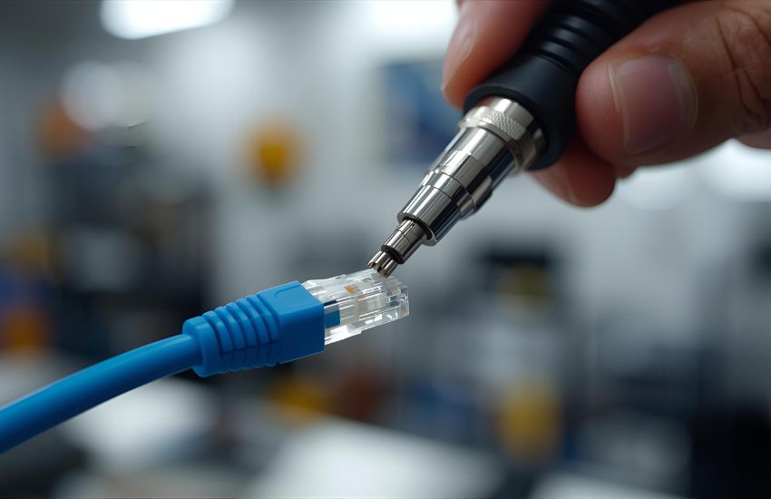 How to Crimp RJ45 Connectors on Cat5e Network Cable Correctly and Reliably